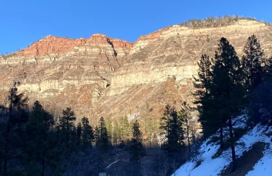 red cliffs!