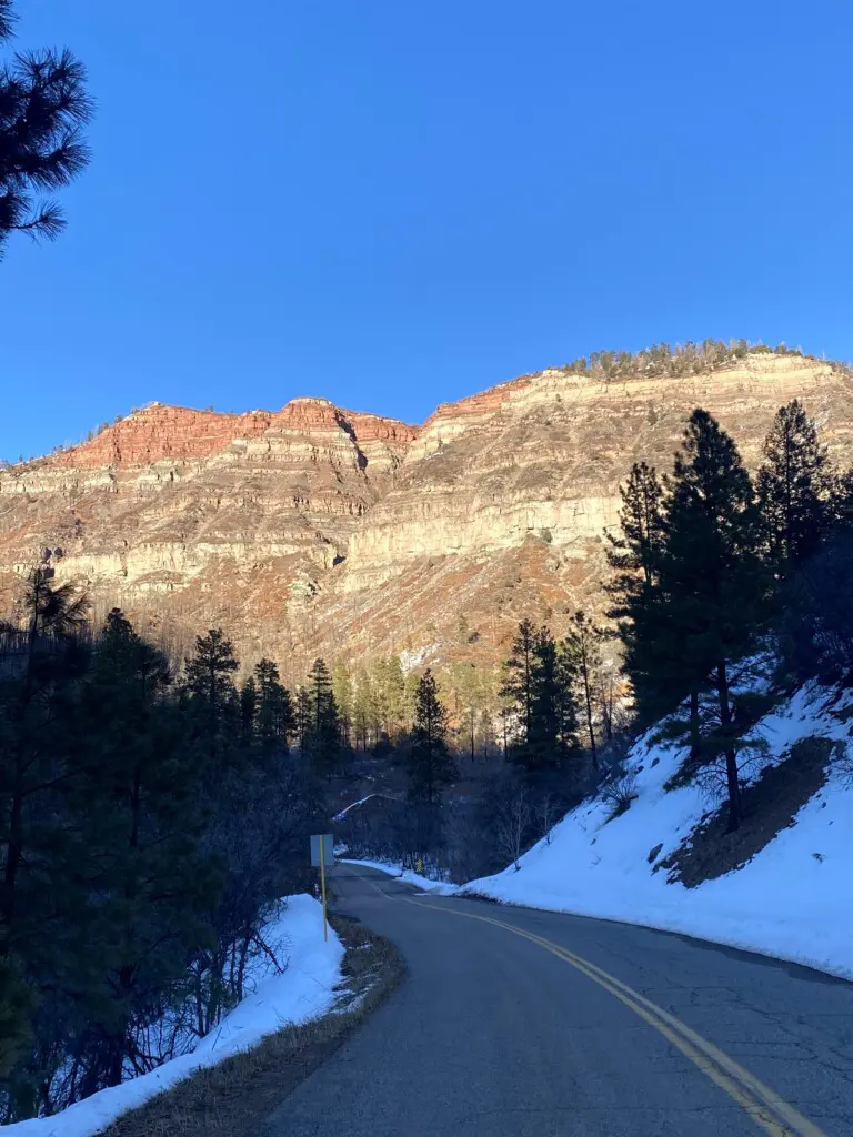 red cliffs!